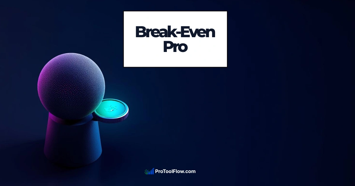 Break-Even Point Calculator Pro 2026 Institutional Dashboard