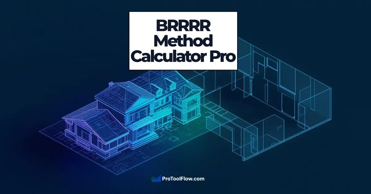 BRRRR Method Calculator Pro 2026 Institutional Dashboard