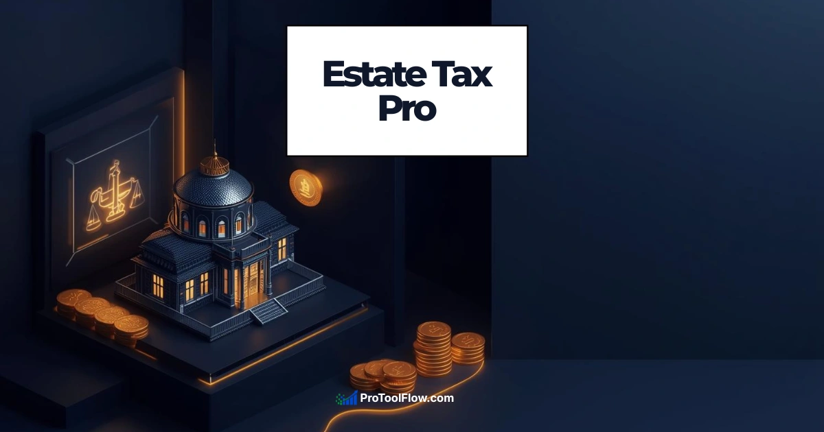 Estate Tax Calculator Pro 2026 Institutional Dashboard