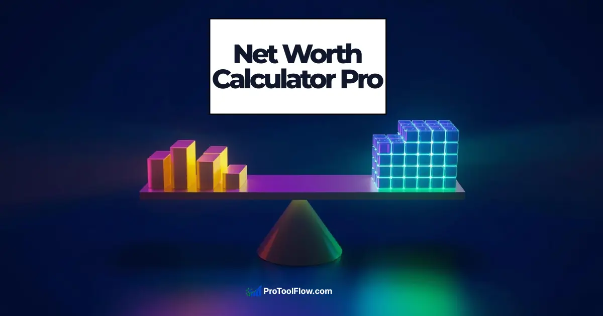 Net Worth Tracker Pro 2026 Institutional Dashboard