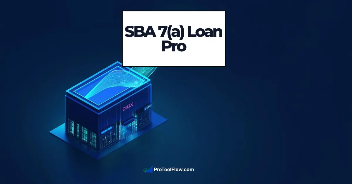 SBA 7a Loan Calculator Pro 2026 Institutional Dashboard