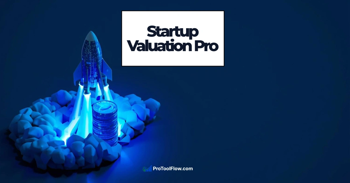 Startup Valuation Calculator Pro 2026 Institutional Dashboard